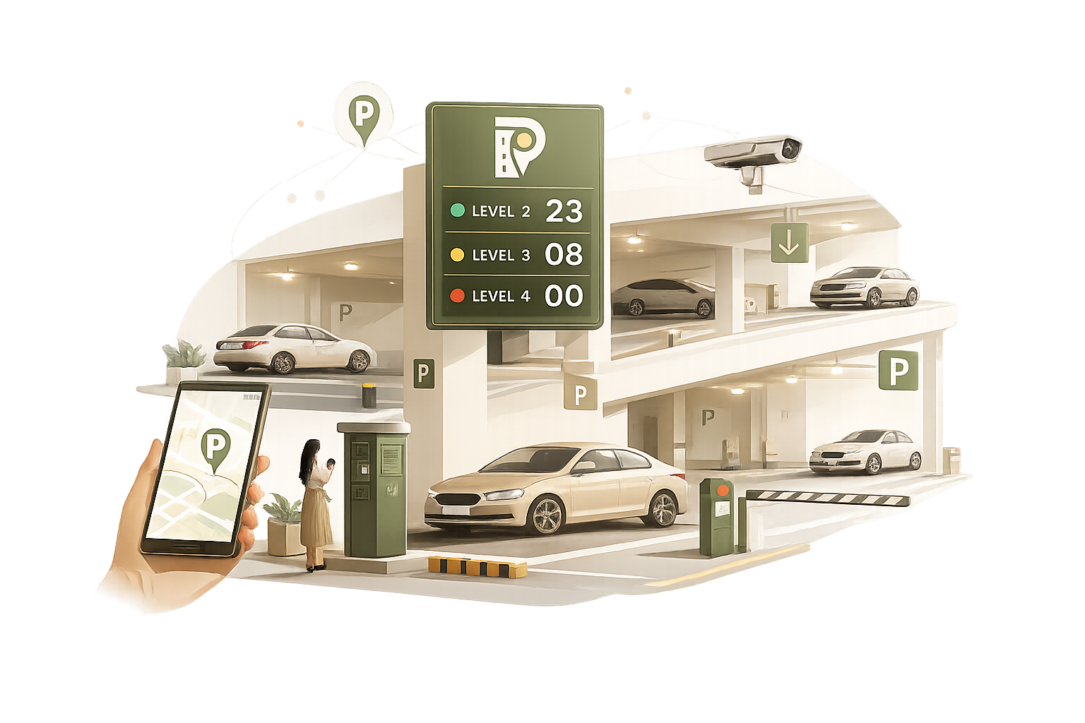 Parking Illustration